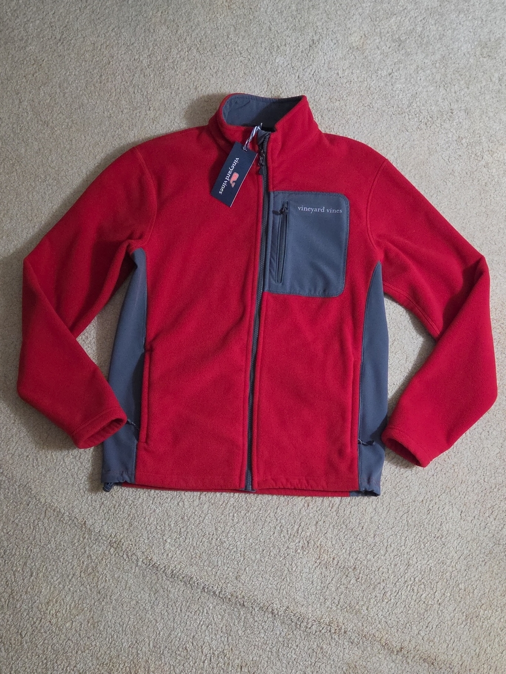 NEW Vineyard Vines Mens Fleece Winter Jacket